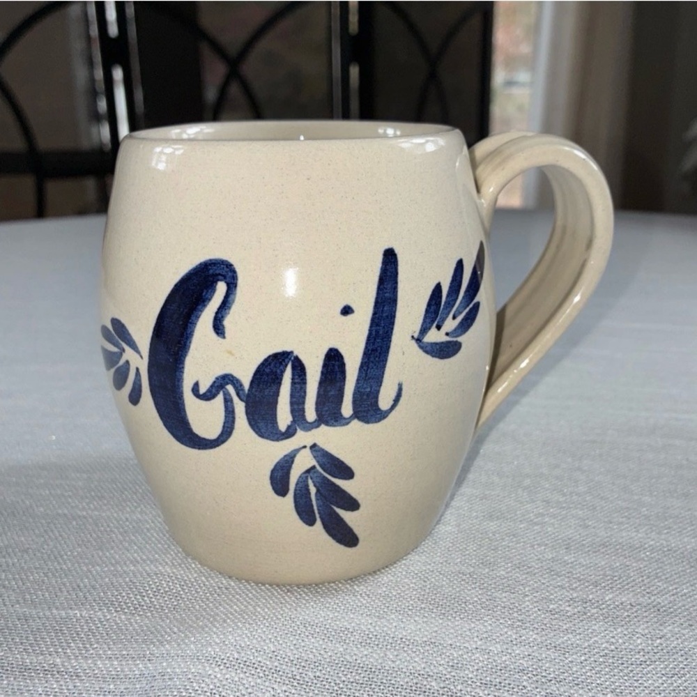 Gail Vintage Casey Pottery Marshall Texas Mug microwave, And Dishwasher Safe EUC